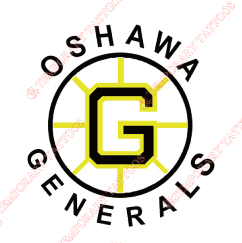 Oshawa Generals Customize Temporary Tattoos Stickers NO.7362